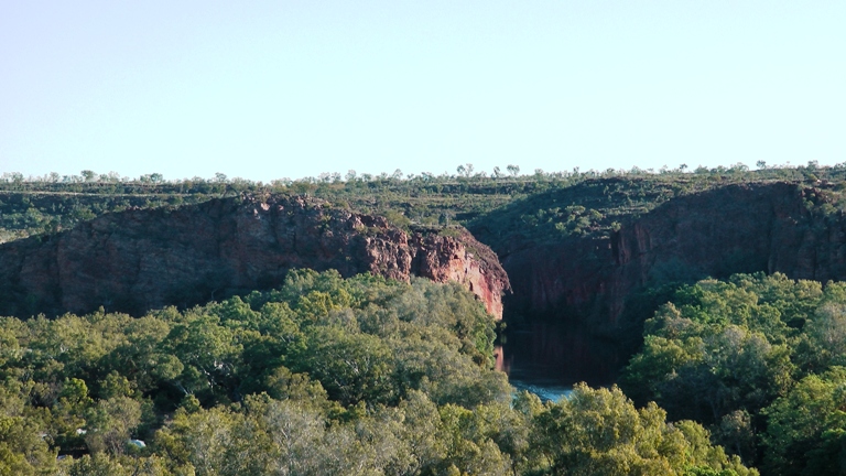 Blick in die Lawn Hill Gorge